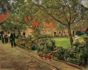 Hospitalshave i Edam af Max Liebermann