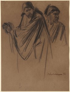 Studier for Sankt Paulus på vej til Damaskus af Max Liebermann