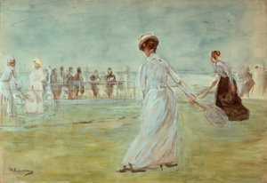 Tennisspiller af Max Liebermann