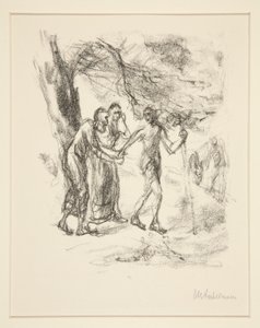 Tobias I/III af Max Liebermann