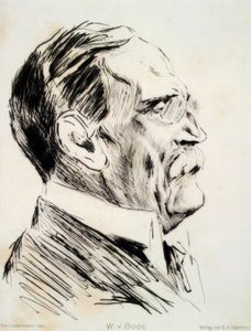 Wilhelm von Bode / Liebermann af Max Liebermann