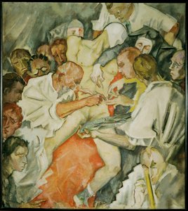 The operation (maleri på lærred)