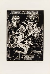 "Fadervor" af Max Pechstein