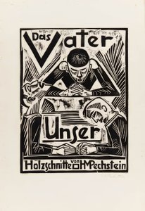 "Fadervor" af Max Pechstein