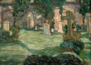 Eliasfriedhof i Dresden af Max Pechstein