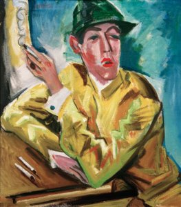 Jockey af Max Pechstein