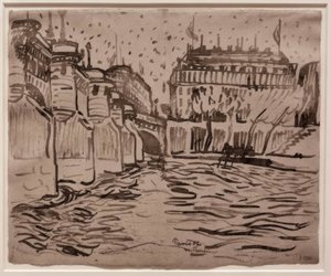 Paris, Pont Neuf af Max Pechstein
