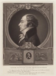 Charles Balthazar Julien Févret de Saint-Mémin af Max Rosenthal, after Charles B. J. Févret de Saint Mémin