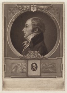 Charles Balthazar Julien Févret de Saint-Mémin af Max Rosenthal, after Charles B. J. Févret de Saint Mémin