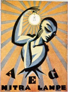 AEG Nitralamper af Max Schwarzer