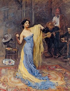 Muotokuva tanssija Marietta di Rigardosta, 1904