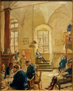 Hartschierwache af Max Slevogt