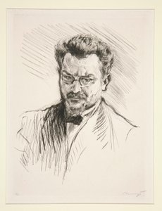 Selvportræt af Max Slevogt