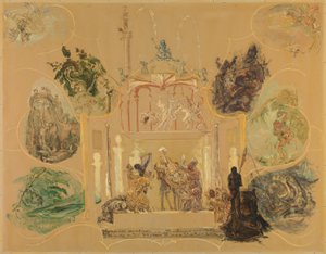 Theatervorhang af Max Slevogt