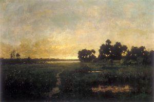 Potomac Flats (olie på lærred)