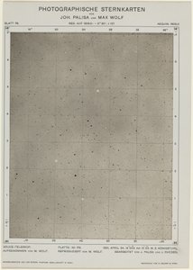 Fotografiske stjernekort 24. april 1901, 480. Skabere: Max Wolf, Johann Palisa. af Max Wolf, Johann Palisa
