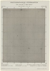 Photographische Sternkarte 17. marts 1906, 2268. Skaber: Max Wolf, Johann Palisa. af Max Wolf, Johann Palisa