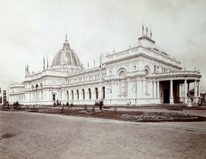 Arts corner, All-Russia Exhibition, Nizhny Novgorod, Rusland, 1896.