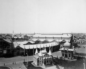 Generelt billede, All-Russia-udstillingen, Nizhny Novgorod, Rusland, 1896.