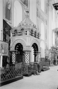 Minins grav i Frelserens katedral i Nizhny Novgorod Kreml, Rusland, 1896. af Maxim Dmitriev