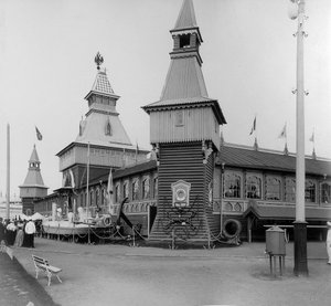Naval Corner, All-Russia Exhibition, Nizhny Novgorod, Rusland, 1896.