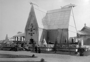 Northern Pavillion, All-Russia Exhibition, Nizhny Novgorod, Rusland, 1896.