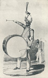 Grenadervagter, trommeslager 1829, 1829 1909