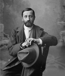 Portræt af Dmitry Merezhkovsky af Maxim Petrovich Dmitriev
