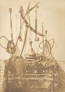 Kairos våben og redskaber, december 1849-januar 1850. af Maxime Du Camp