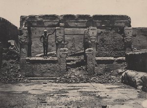 Denderas store tempel (Teutyres), Øvre Egypten af Maxime Du Camp