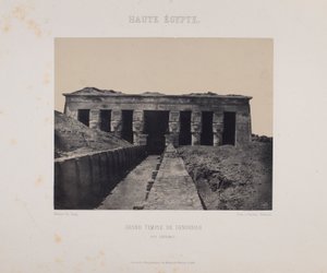 Grand Temple de Denderah af Maxime Du Camp