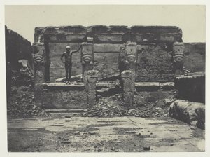 Denderas store tempel (Teutyres), Øvre Egypten af Maxime Du Camp