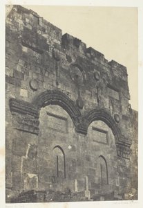 Jerusalem, Den Gyldne Port (Bab-El-Daharieh); Palæstina af Maxime Du Camp