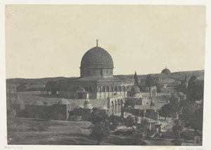Jerusalem, Omar-moskéen; Palæstina af Maxime Du Camp