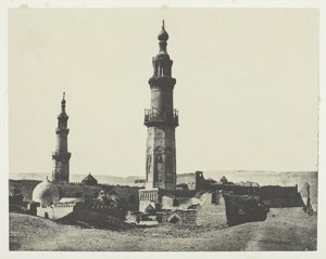 Moske af Aly-Bey, Girgeh, Haute-Egypt, 184951, trykt 1852. af Maxime Du Camp
