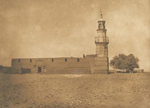 Moskeen Haou Diospolis parva, 1849-50. af Maxime Du Camp
