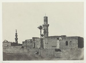 Moske nær Bab-el-Saïda, Kairo af Maxime Du Camp
