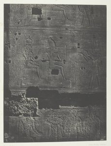 Western Wall, Great Temple of Isis at Philoe; Nubia, plade 78 fra albummet "Egypte, Nubie, Palestine et Syrie" (1852) af Maxime Du Camp