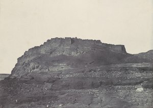 Nubien. Ibrym fæstning antikke Premmis. Udsigt mod syd, 1850. af Maxime Du Camp