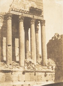 Jupiters tempel, i Baâlbek Heliopolis, 15. september 1850.