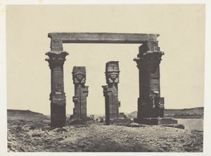 Kardassy-templet, Nubia af Maxime Du Camp