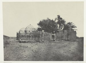 Graven af ​​Cidi-Abdellah-el-Marabout, Øvre Egypten af Maxime Du Camp