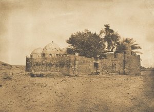 Grav af Hadji-Abdallah-el-Marabout, i Herment, 1849-50. af Maxime Du Camp
