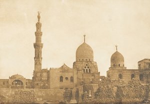 Graven af ​​Sultan Kaït-Bay, i Kairo, december 1849-januar 1850. af Maxime Du Camp
