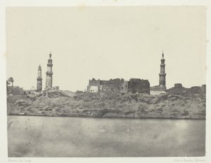 Oversigt, Girgeh, Øvre Egypten af Maxime Du Camp