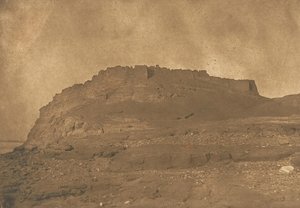 Udsigt over Ibrym-fæstningen, 31. marts 1850. af Maxime Du Camp