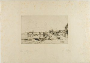 I Concarneau, Finistere af Maxime Lalanne