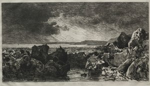 Black Rocks nær Trouville (lavvande)