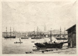 Bordeaux, 1866. af Maxime Lalanne