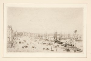Bordeaux, Quai des Chartrons af Maxime Lalanne